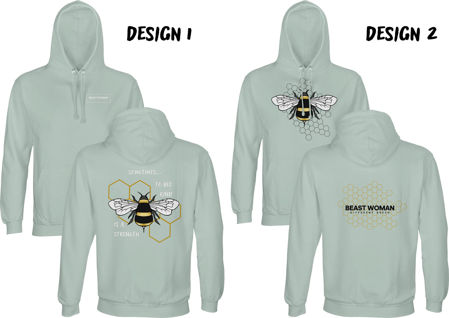 Beast Woman X The Bee Hoodie (Pick Design)