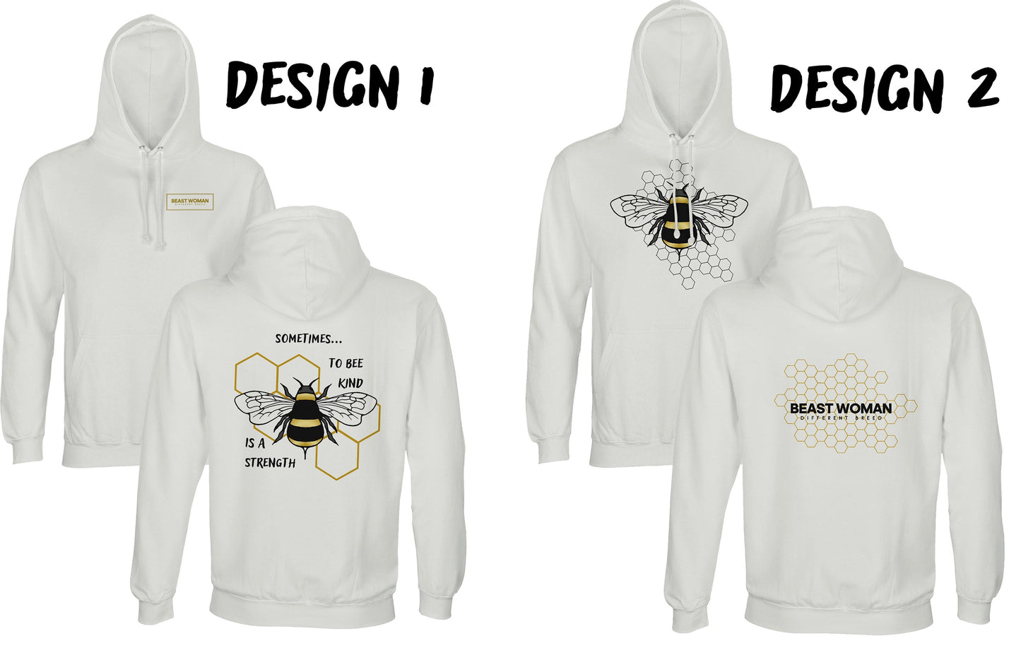 Beast Woman X The Bee Hoodie (Pick Design)